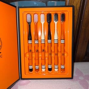 HERMES INSPIRED FASHION TOOTHBRUSHES, BRAND NEW